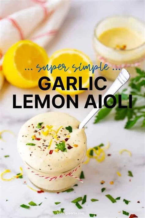 How many carbs are in garlic aioli - calories, carbs, nutrition