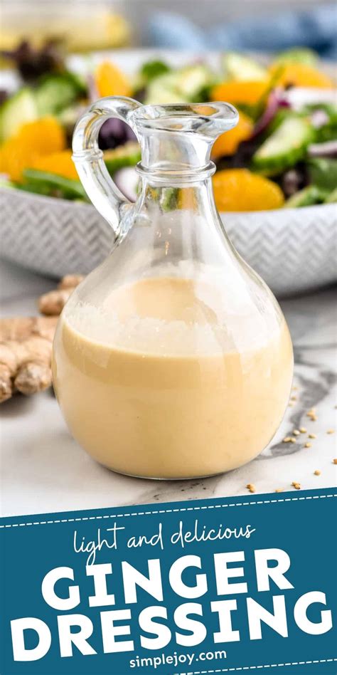 How many carbs are in ginger dressing - calories, carbs, nutrition
