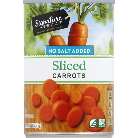 How many carbs are in gl sliced carrots no salt added (1522.8) - calories, carbs, nutrition