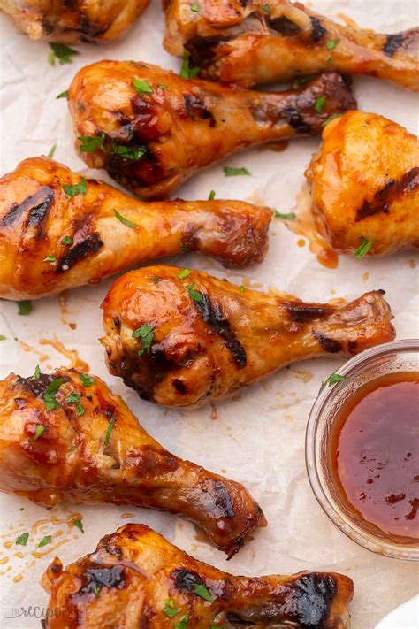 How many carbs are in glazed chicken drumsticks - calories, carbs, nutrition