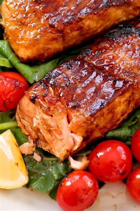 How many carbs are in glazed salmon - calories, carbs, nutrition