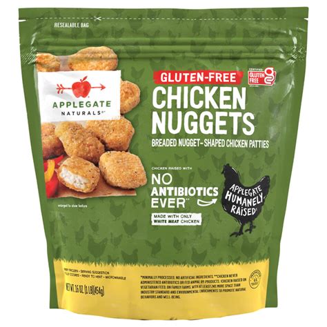 How many carbs are in gluteen free chicken nuggets - calories, carbs, nutrition