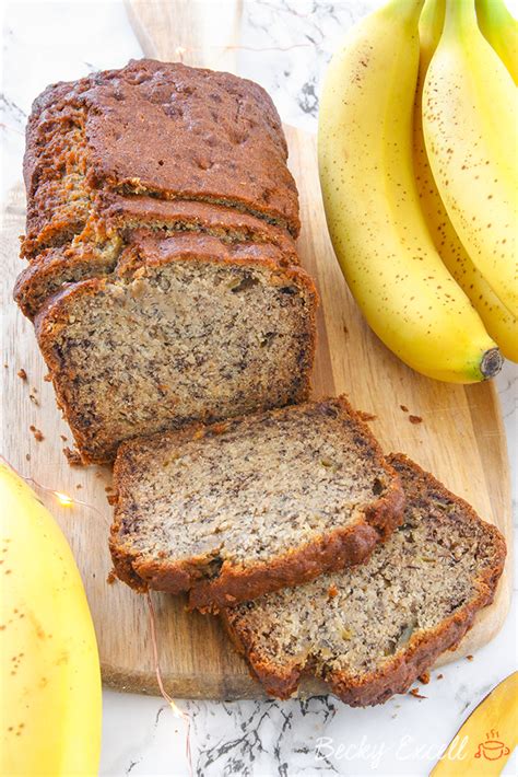 How many carbs are in gluten free banana bread - calories, carbs, nutrition