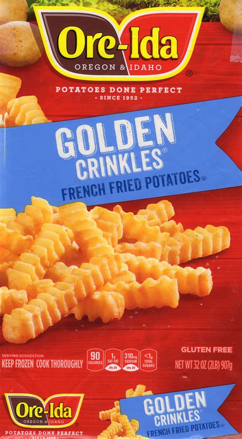 How many carbs are in golden crinkles - calories, carbs, nutrition