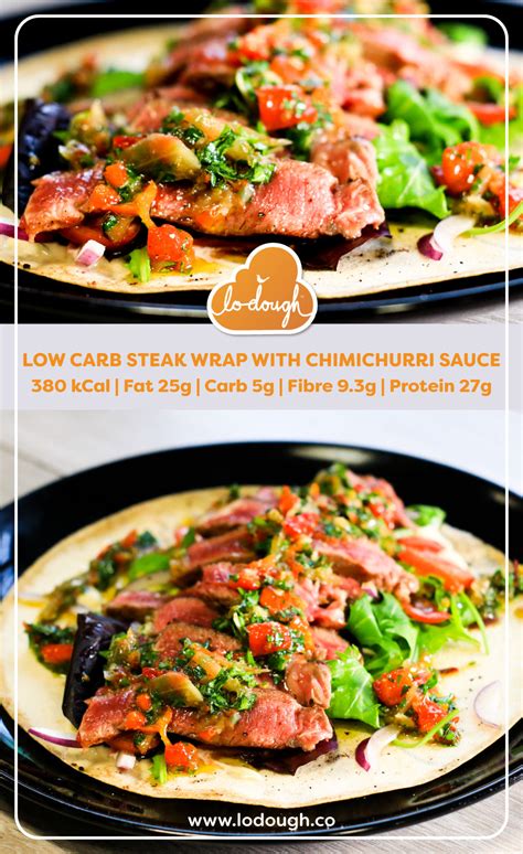 How many carbs are in good choice meal - chimichurri tuna wrap - calories, carbs, nutrition