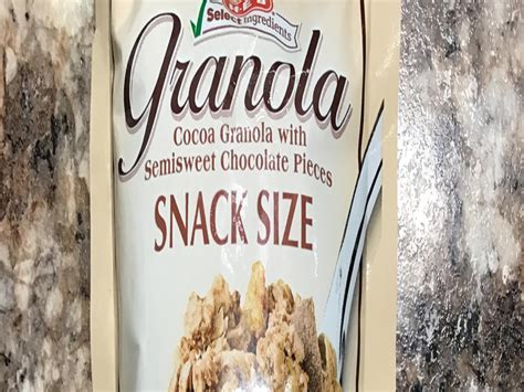 How many carbs are in granola - cocoa beach - calories, carbs, nutrition