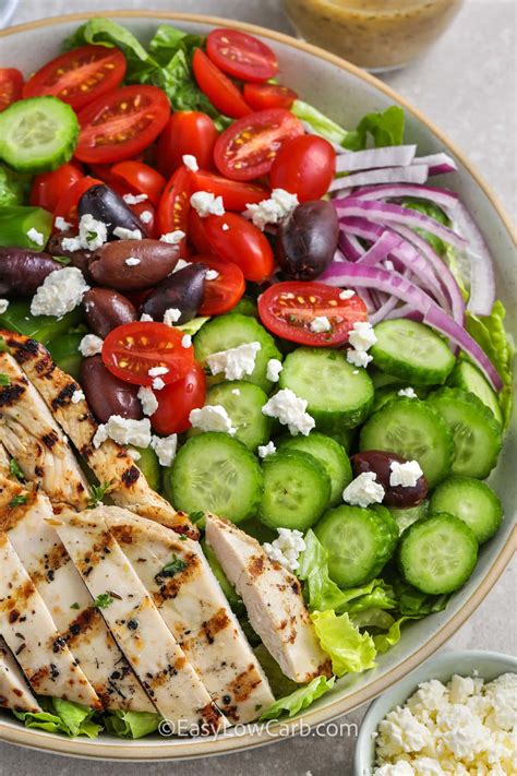 How many carbs are in great greek salad - calories, carbs, nutrition