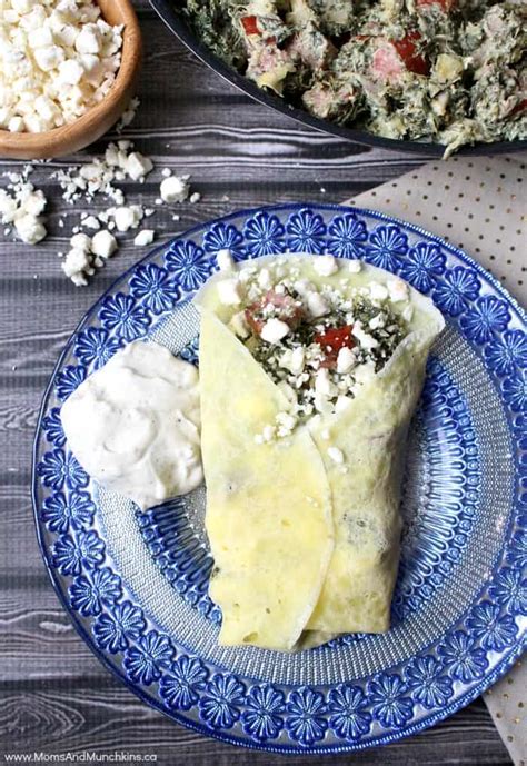 How many carbs are in greek crepe filling - calories, carbs, nutrition