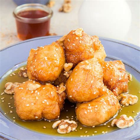 How many carbs are in greek honey puffs - calories, carbs, nutrition