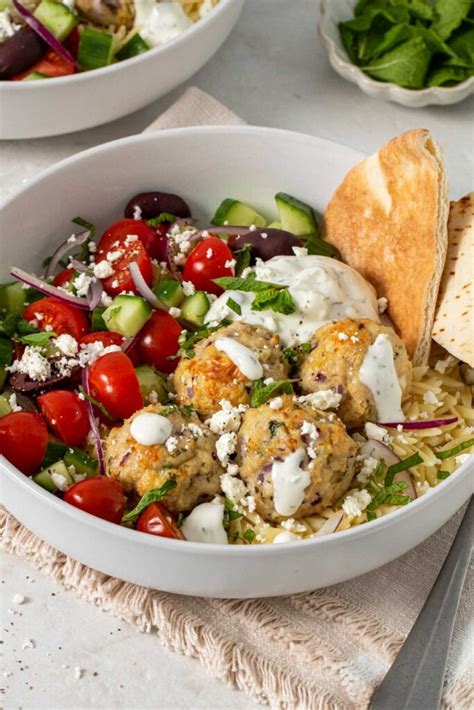 How many carbs are in greek meatballs large - calories, carbs, nutrition