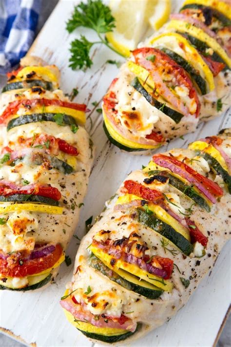 How many carbs are in greek stuffed chicken breast - calories, carbs, nutrition