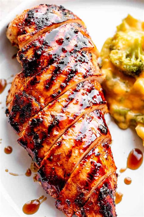 How many carbs are in grilled chicken breast, marinated - calories, carbs, nutrition