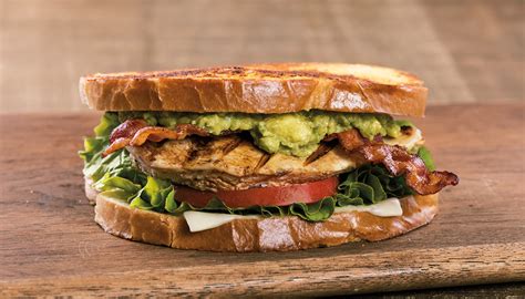 How many carbs are in grilled chicken sandwich on sourdough bread - calories, carbs, nutrition