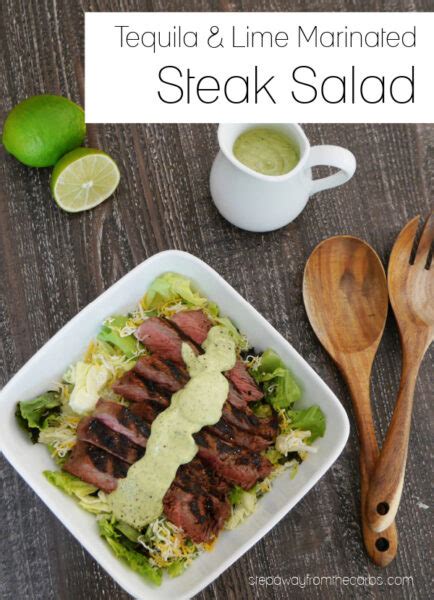 How many carbs are in grilled marinated steak salad - calories, carbs, nutrition