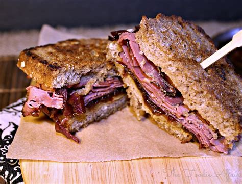 How many carbs are in grilled pastrami & swiss-rye - calories, carbs, nutrition