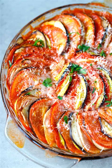 How many carbs are in grilled ratatouille - calories, carbs, nutrition