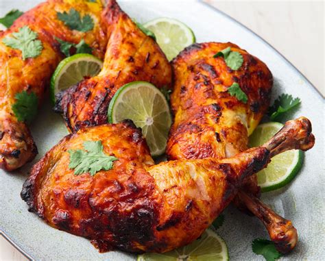 How many carbs are in half tandoori style halal chicken - calories, carbs, nutrition