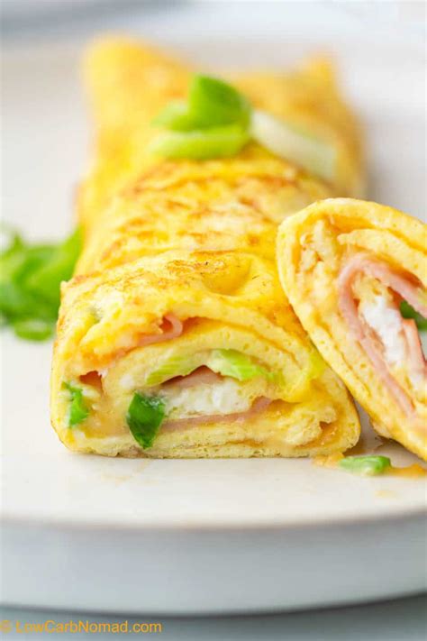 How many carbs are in ham and cheese omelet - calories, carbs, nutrition