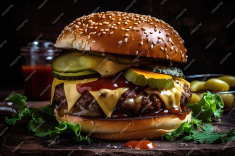 How many carbs are in hamburger withketchup, mustard, pickle - calories, carbs, nutrition