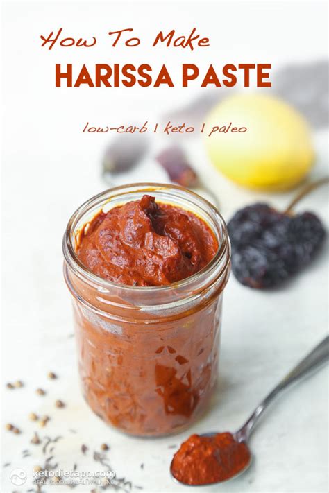 How many carbs are in harrisa paste - calories, carbs, nutrition