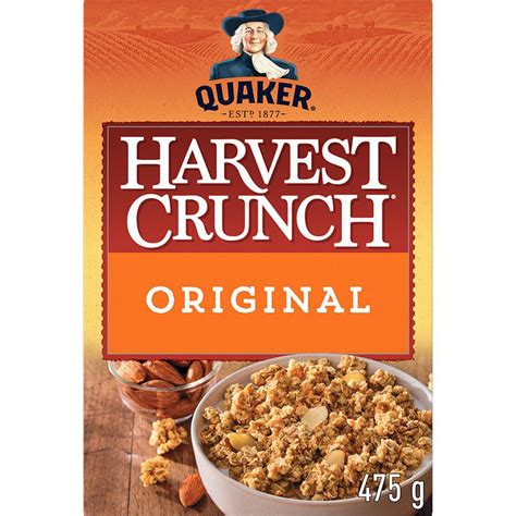 How many carbs are in harvest crunch original - calories, carbs, nutrition