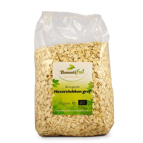 How many carbs are in havervlokken grof - calories, carbs, nutrition