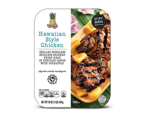 How many carbs are in hawaiian style chicken - calories, carbs, nutrition