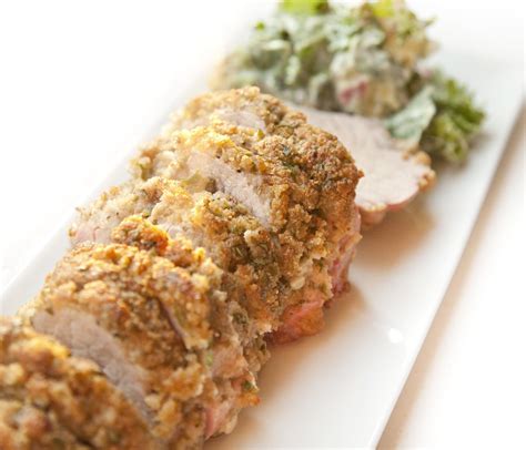 How many carbs are in herb crusted pork loin - calories, carbs, nutrition