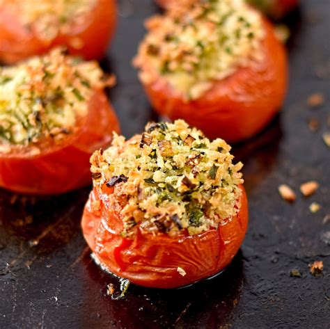 How many carbs are in herb stuffed tomatoes (48777.0) - calories, carbs, nutrition