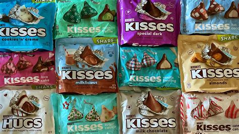 How many carbs are in hershey's kisses brand chocolates - limited edition coconut creme - calories, carbs, nutrition