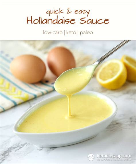 How many carbs are in hollandaise sauce ii - calories, carbs, nutrition