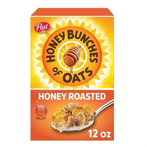 How many carbs are in honey bunches of oats cereal, honey roasted - calories, carbs, nutrition