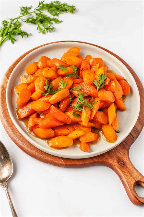 How many carbs are in honey glazed carrots - calories, carbs, nutrition