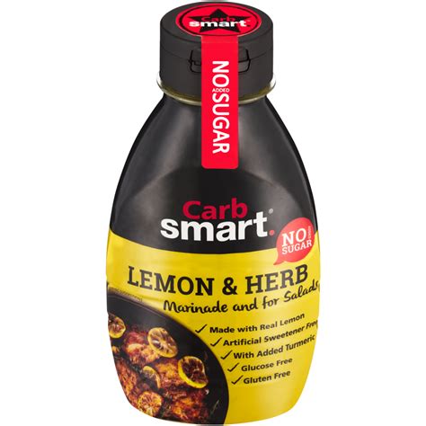 How many carbs are in honey lemon herb sauce - calories, carbs, nutrition