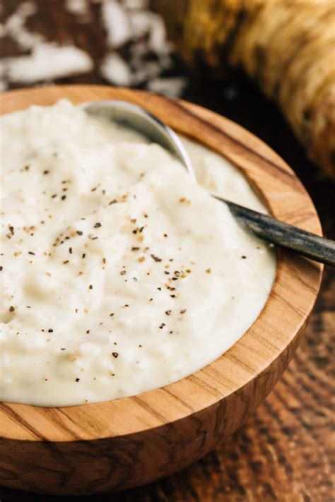 How many carbs are in horseradish sauce - calories, carbs, nutrition