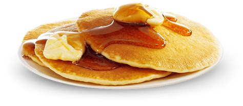 How many carbs are in hot cake club, with bacon, syrup - calories, carbs, nutrition