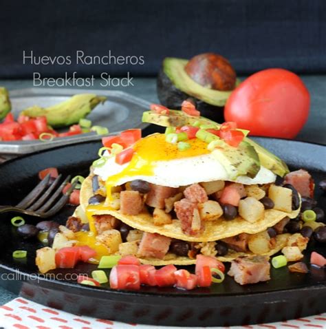 How many carbs are in huevos rancheros egg stack - calories, carbs, nutrition