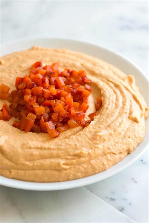 How many carbs are in hummus roasted red pepper - calories, carbs, nutrition