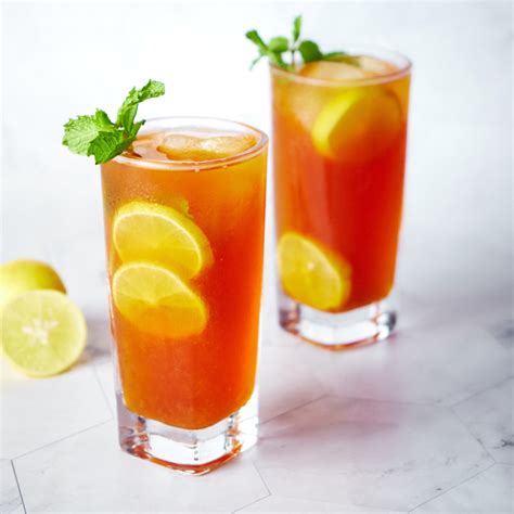 How many carbs are in ice lemon tea - calories, carbs, nutrition