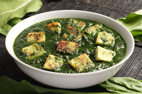 How many carbs are in indian palak paneer - calories, carbs, nutrition