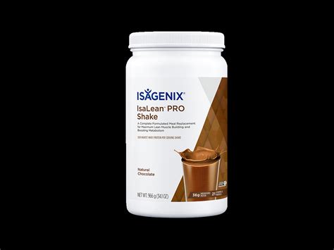 How many carbs are in isalean pro chocolate - calories, carbs, nutrition