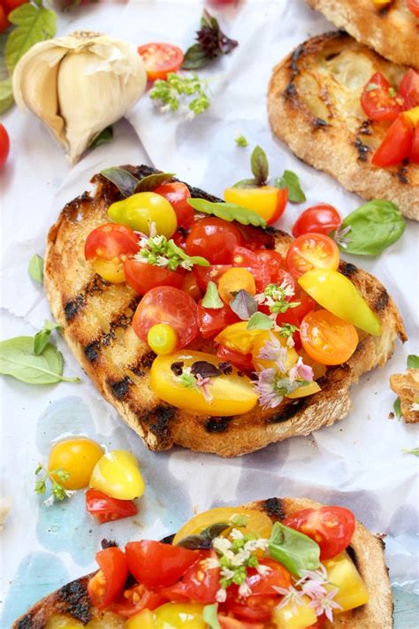 How many carbs are in italian bruschetta - calories, carbs, nutrition