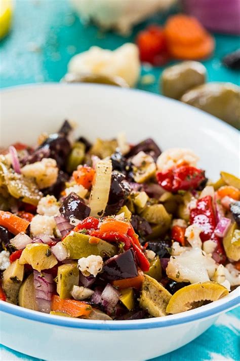 How many carbs are in italian olive salad - calories, carbs, nutrition