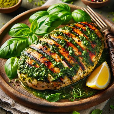 How many carbs are in italian pesto grilled chicken-pro - calories, carbs, nutrition