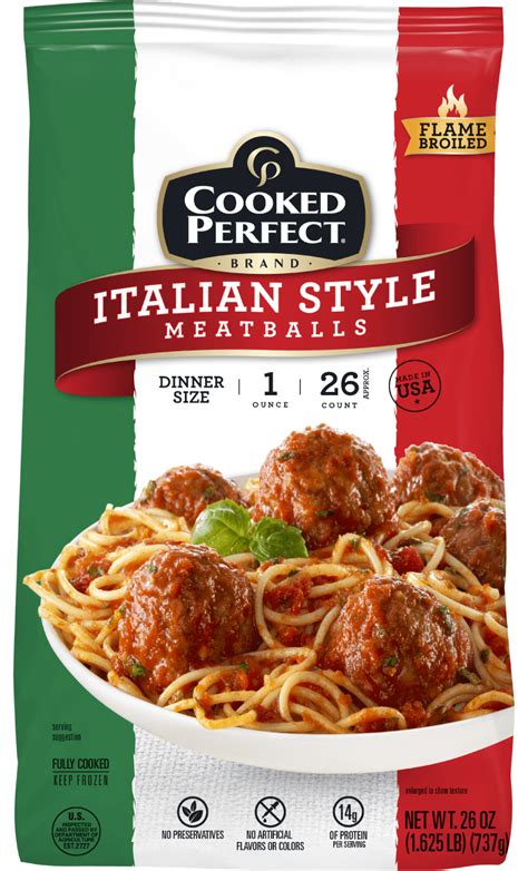 How many carbs are in italian-style meatballs - calories, carbs, nutrition