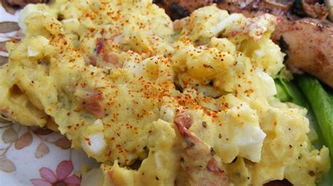 How many carbs are in jamaican jerk potato salad, seasoned - calories, carbs, nutrition