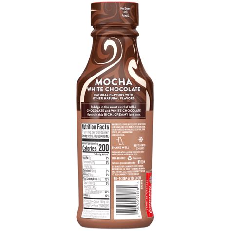 How many carbs are in jazzmans iced mocha white chocolate 12 oz - calories, carbs, nutrition