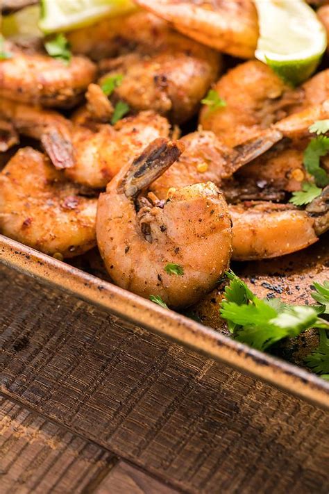 How many carbs are in jerk-spiced shrimp - calories, carbs, nutrition