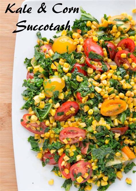 How many carbs are in kale and corn succotash - calories, carbs, nutrition