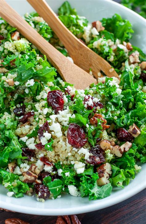 How many carbs are in kale cranberries pecans feta (65852.1) - calories, carbs, nutrition